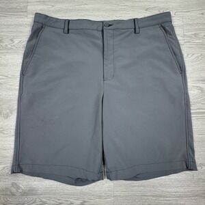 FootJoy Mens‎ Golf Shorts Performance Flat Front Gray W40 Stretch Lightweight